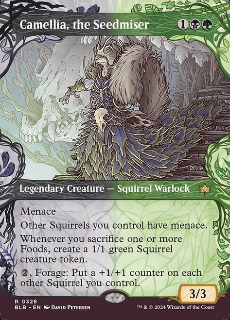 Camellia, the Seedmiser (BLB) (Foil) (#328)