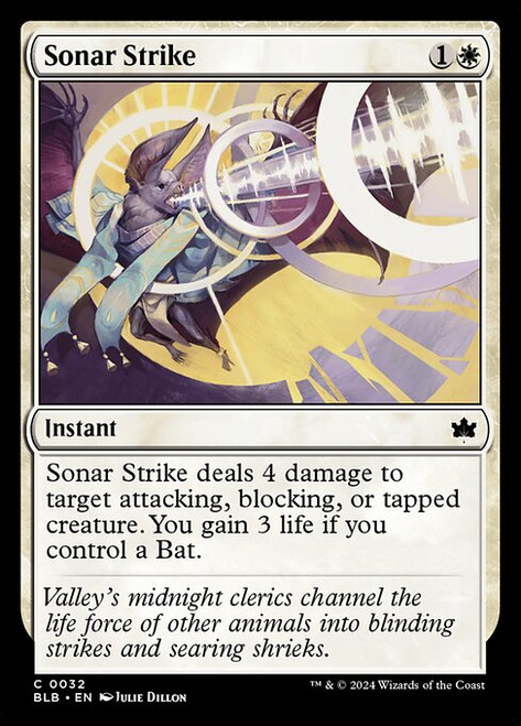 Sonar Strike (BLB) (Foil) (#32)