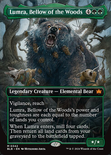 Lumra, Bellow of the Woods (BLB) (Borderless) (#342)