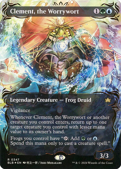 Clement, the Worrywort (BLB) (Foil) (Showcase) (#347)