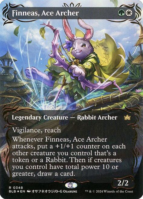 Finneas, Ace Archer (BLB) (Foil) (Showcase) (#348)