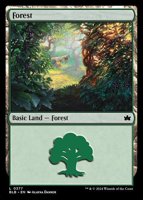 Forest (BLB) (Foil) (#377)