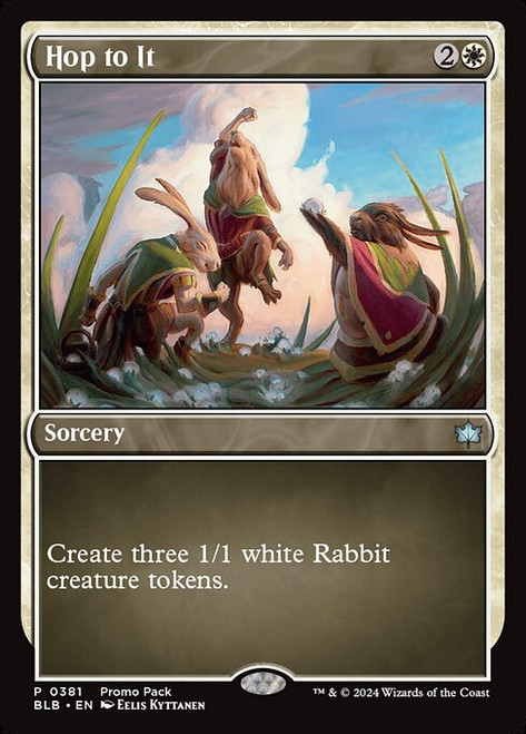 Hop to It (BLB) (Foil) (#381)