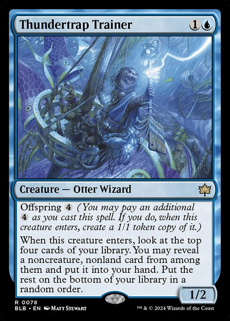 Thundertrap Trainer (BLB) (Foil) (#78)