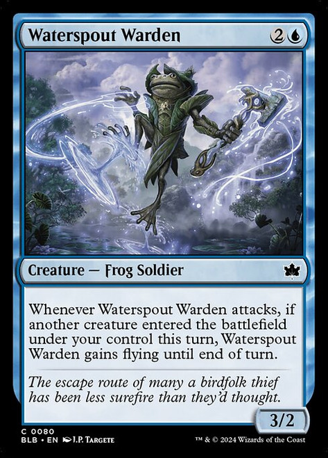 Waterspout Warden (BLB) (#80)