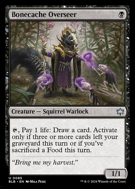 Bonecache Overseer (BLB) (Foil) (#85)