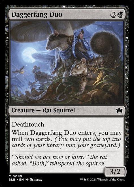 Daggerfang Duo (BLB) (Foil) (#89)