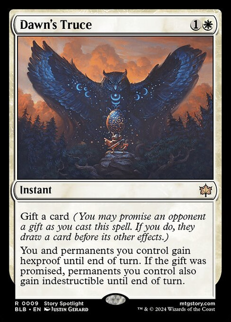 Dawn's Truce (BLB) (Foil) (#9)