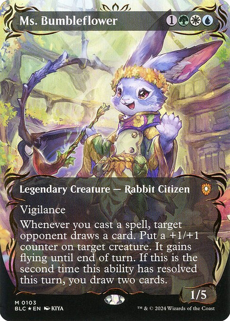 Ms. Bumbleflower (BLC) (Foil) (Borderless) (#103)