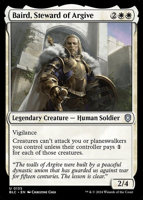 Baird, Steward of Argive (BLC) (#135)