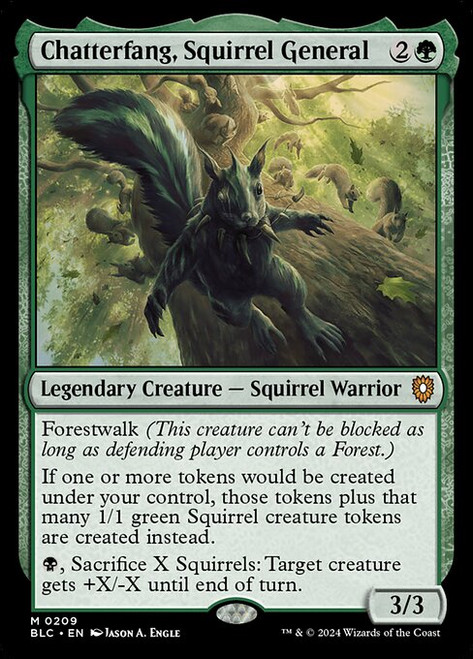 Chatterfang, Squirrel General (BLC) (#209)