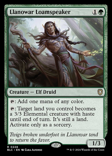 Llanowar Loamspeaker (BLC) (#228)