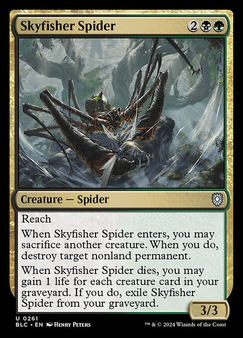 Skyfisher Spider (BLC) (#261)