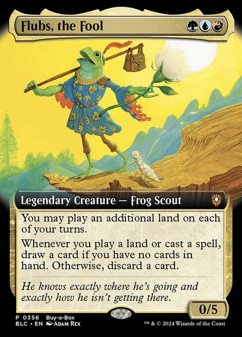 Flubs, the Fool (BLC) (Extended Art) (#356)