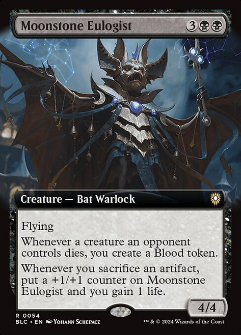 Moonstone Eulogist (BLC) (Foil) (#54)