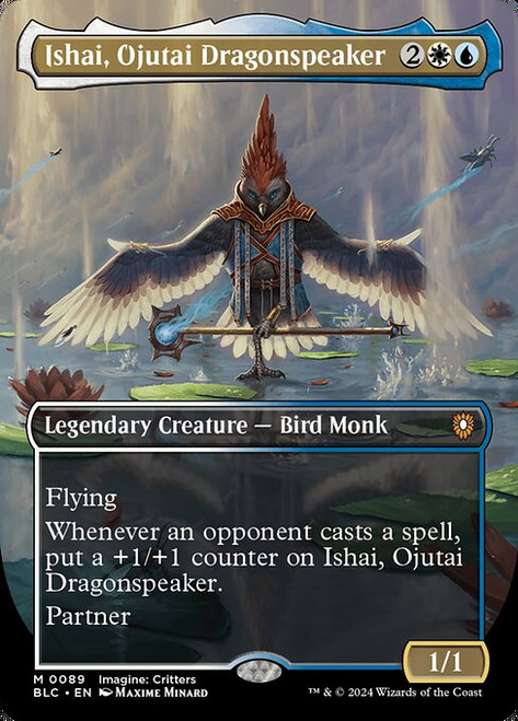 Ishai, Ojutai Dragonspeaker (BLC) (Borderless) (#89)