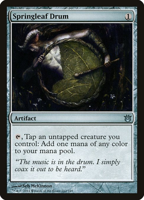 Springleaf Drum (BNG) (Foil) (#162)