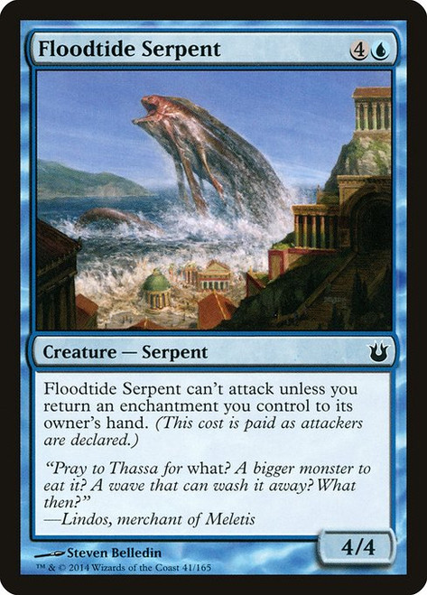 Floodtide Serpent (BNG) (Foil) (#41)