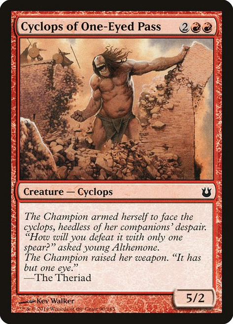 Cyclops of One-Eyed Pass (BNG) (#90)