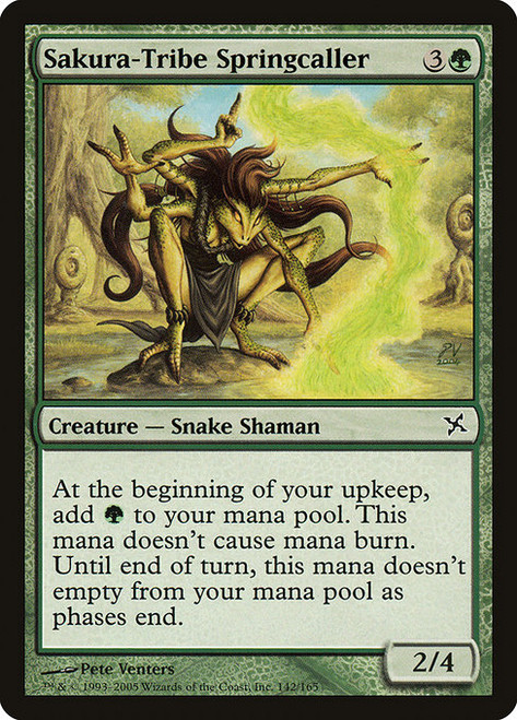 Sakura-Tribe Springcaller (BOK) (Foil) (#142)