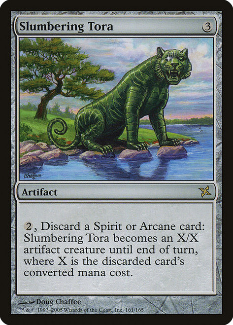 Slumbering Tora (BOK) (Foil) (#161)