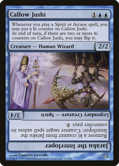 Callow Jushi // Jaraku the Interloper (BOK) (Foil) (#31)