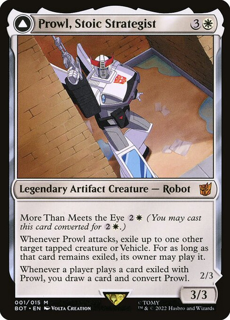 Prowl, Stoic Strategist // Prowl, Pursuit Vehicle (BOT) (#1)