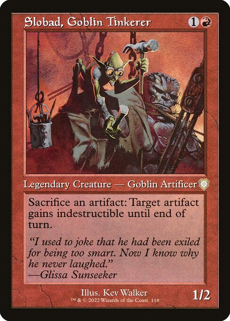 Slobad, Goblin Tinkerer (BRC) (#118)