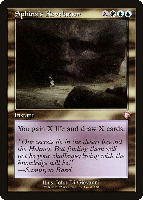 Sphinx's Revelation (BRC) (#130)