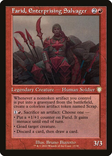 Farid, Enterprising Salvager (BRC) (#13)