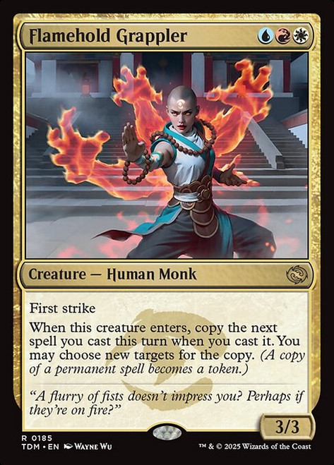 Flamehold Grappler (TDM) (Foil) (#185)