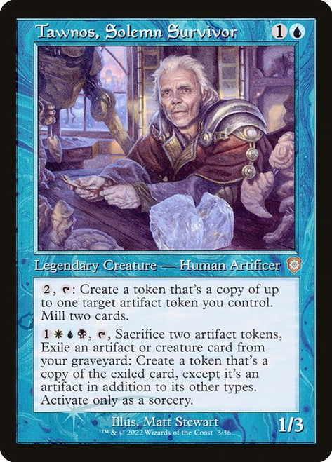 Tawnos, Solemn Survivor (BRC) (Foil) (#3)
