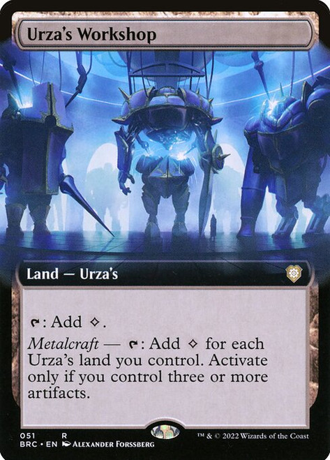 Urza's Workshop (BRC) (Extended Art) (#51)