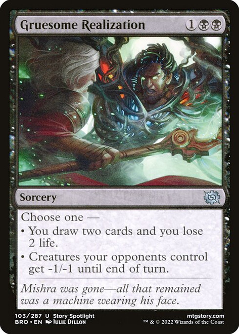 Gruesome Realization (BRO) (Foil) (#103)