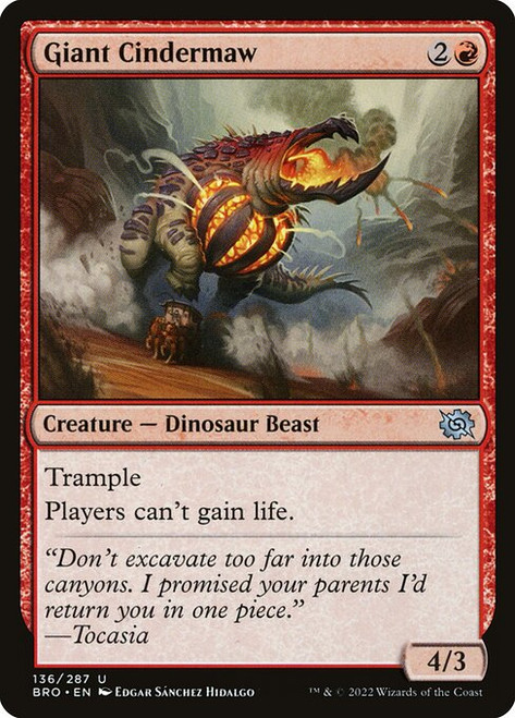 Giant Cindermaw (BRO) (#136)