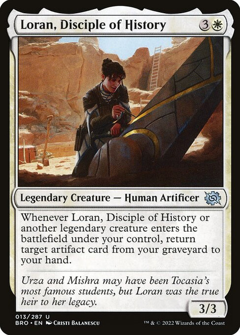 Loran, Disciple of History (BRO) (Foil) (#13)