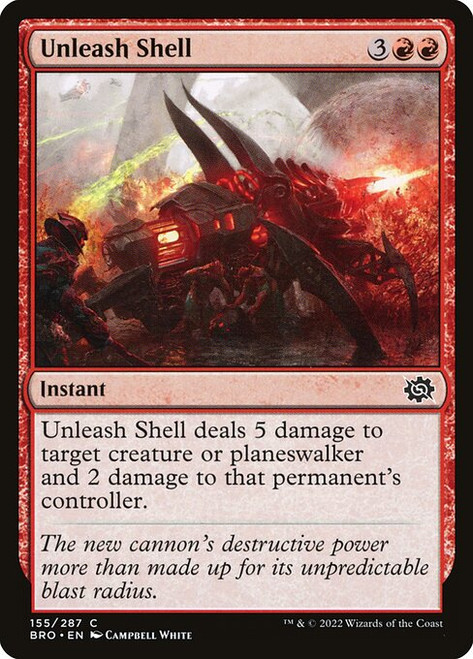 Unleash Shell (BRO) (Foil) (#155)