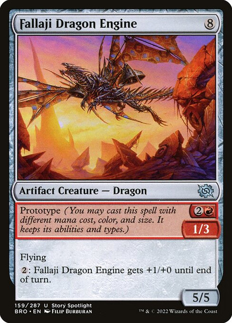 Fallaji Dragon Engine (BRO) (Foil) (#159)