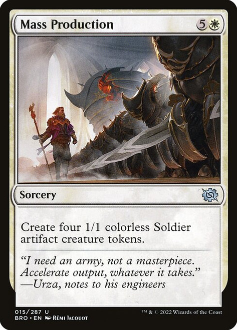 Mass Production (BRO) (Foil) (#15)