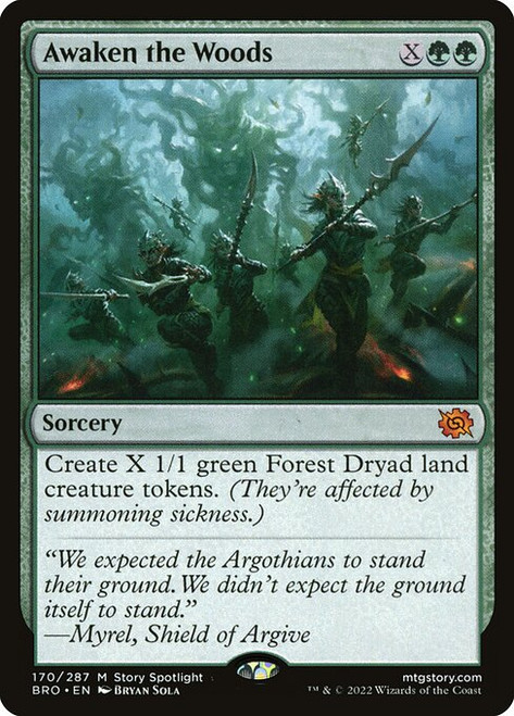 Awaken the Woods (BRO) (Foil) (#170)