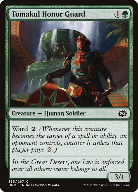 Tomakul Honor Guard (BRO) (Foil) (#195)