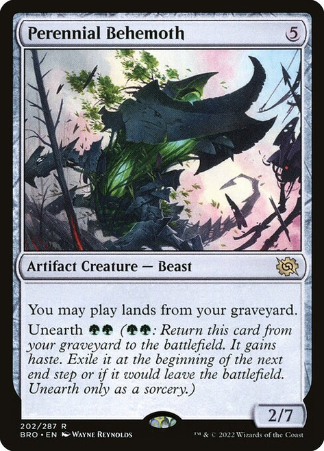 Perennial Behemoth (BRO) (Foil) (#202)