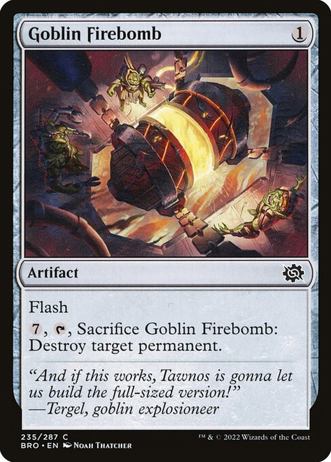 Goblin Firebomb (BRO) (#235)