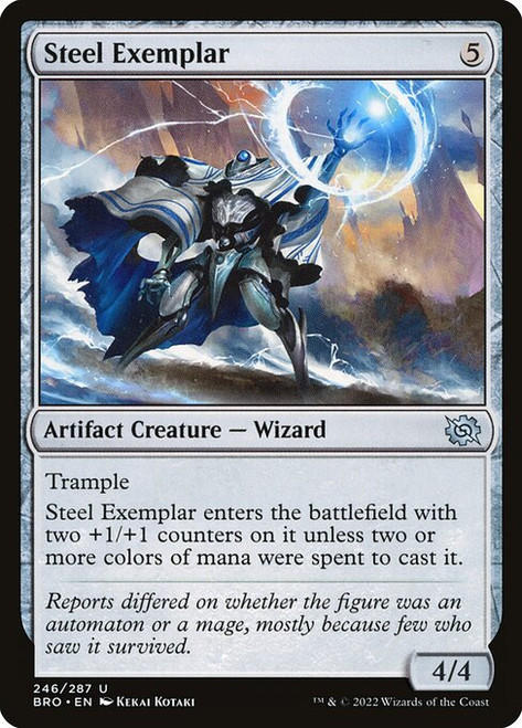 Steel Exemplar (BRO) (Foil) (#246)