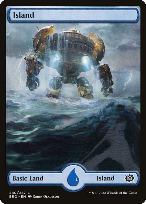 Island (BRO) (Foil) (Full Art) (#280)
