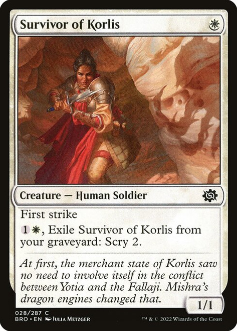 Survivor of Korlis (BRO) (Foil) (#28)