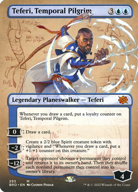 Teferi, Temporal Pilgrim (BRO) (Borderless) (#293)
