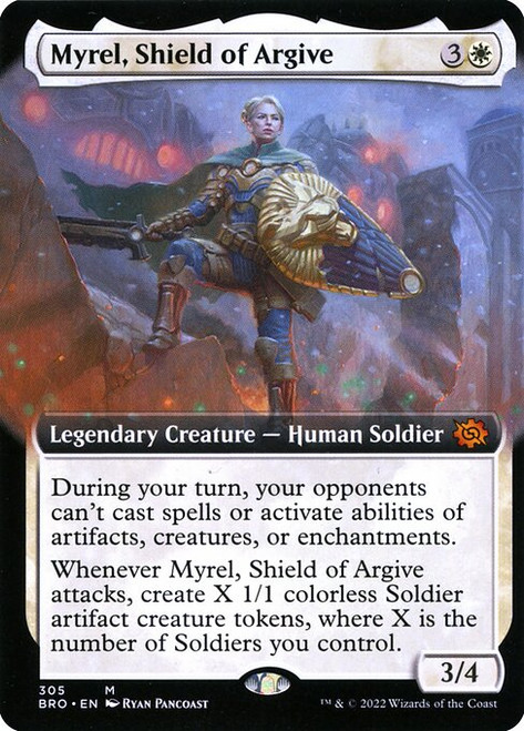 Myrel, Shield of Argive (BRO) (Foil) (Extended Art) (#305)