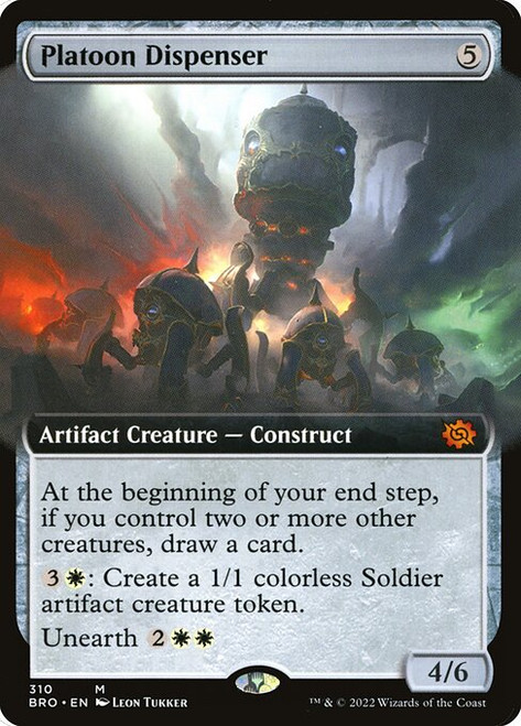 Platoon Dispenser (BRO) (Extended Art) (#310)