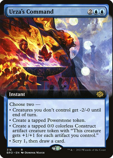 Urza's Command (BRO) (Extended Art) (#318)